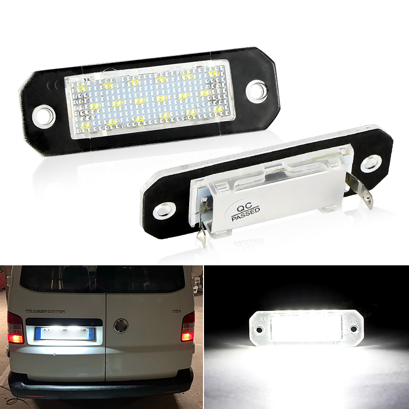 Grow Light T5 - ไฟส่องป้ายทะเบียน LED 2 ชิ้น สีขาว Canbus