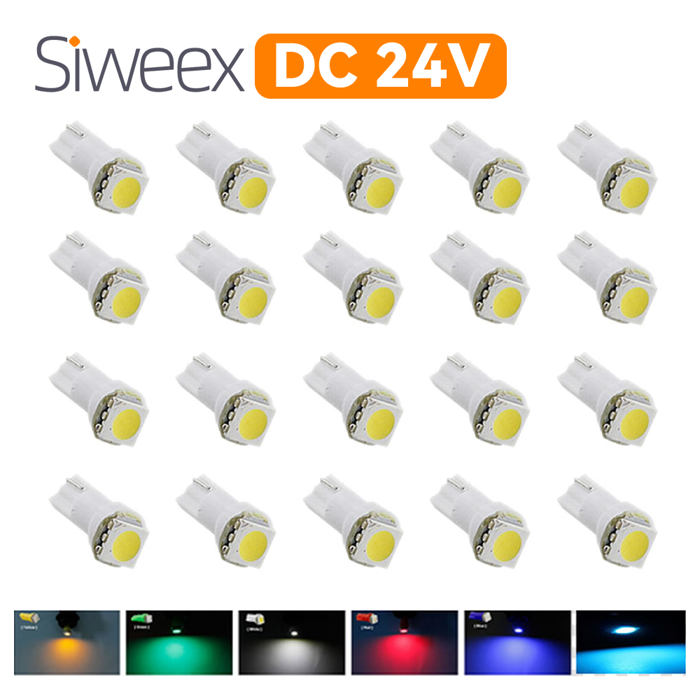 Grow Light T5 - 20 ชิ้น T5 DC 24 โวลต์
