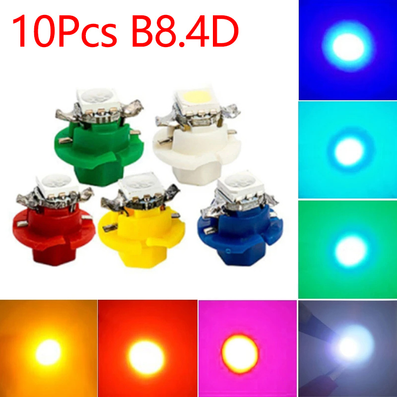 Grow Light T5 - 10ชิ้น12V 7สีใหม่เอี่ยม B8.4 B8.4D 5050 1