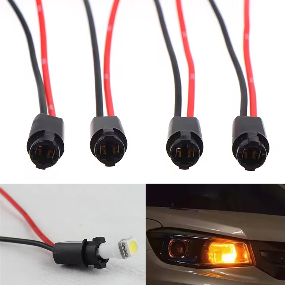 Grow Light T5 - 10 ชิ้น ขั้วหลอดไฟ LED T5 สำหรับหลอดไฟขนาด