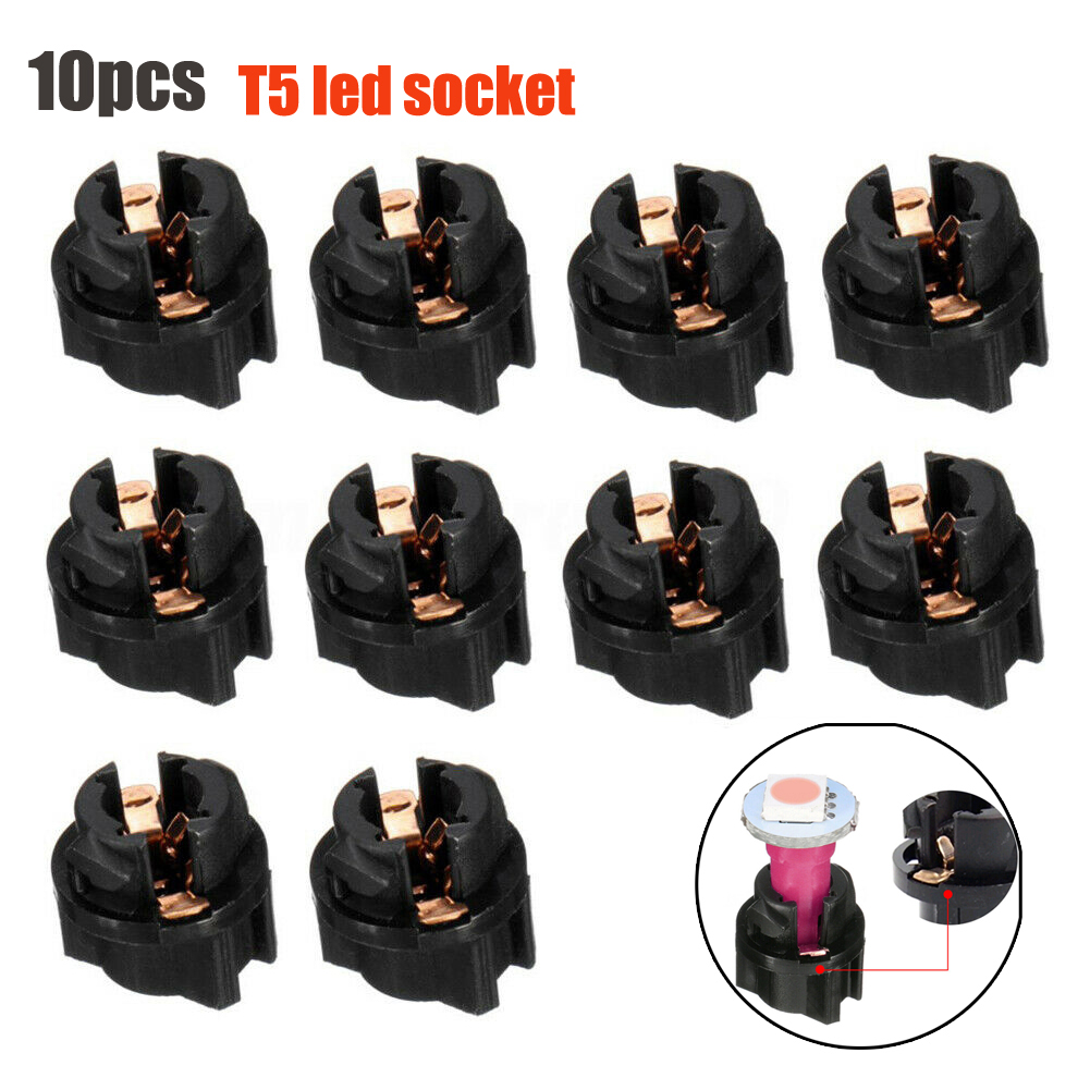 Grow Light T5 - 10pcs สัญญาณ T5 LED T-Wist ซ็อกเก็ตหลอดไฟฐานผู้ถือรถแดชบอร์ดแผง