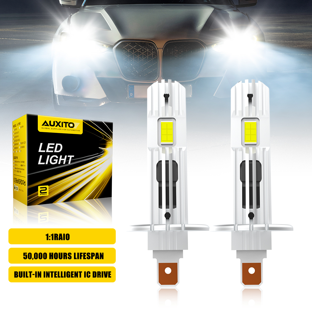 Grow Light T5 - หลอดไฟหน้ารถยนต์ AUXITO 2 ชิ้น 12000LM H1