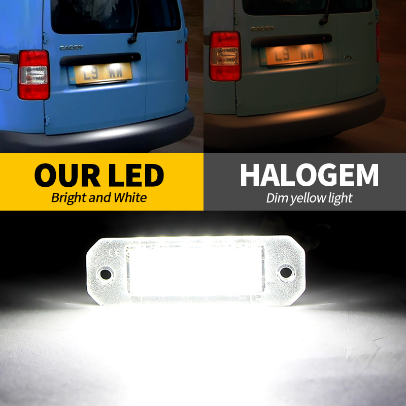 ไฟส่องป้ายทะเบียน LED 2 ชิ้น ส - Grow Light T5 บทวิจารณ์และราคา