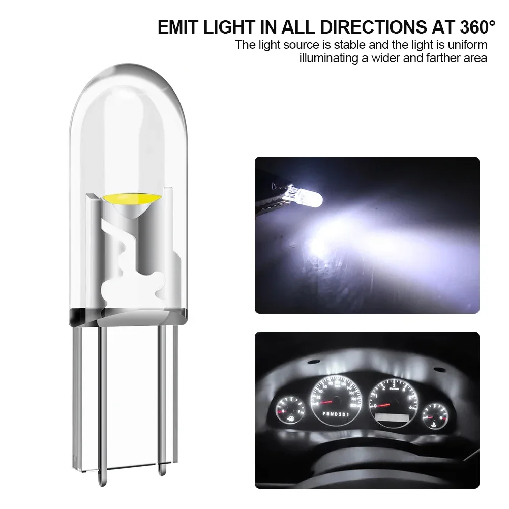 หลอดไฟ LED T5 W3W COB แบบใส 10 - Grow Light T5 บทวิจารณ์และราคา
